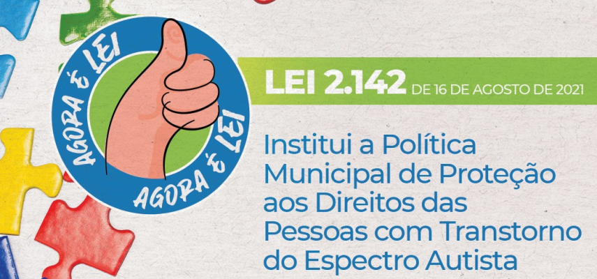 Política Municipal de Proteção aos Direitos das Pessoas com Transtorno do Espectro Autista é sancionada