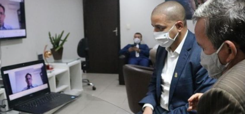 Presidente da Câmara se reúne com Secretário de Segurança e Promotor de educação para discutir parcerias
