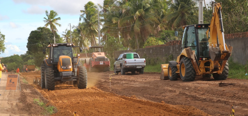 Vereadores de Parnamirim acompanham lançamento da obra de extensão de trem que vai de Parnamirim a Nísia Floresta