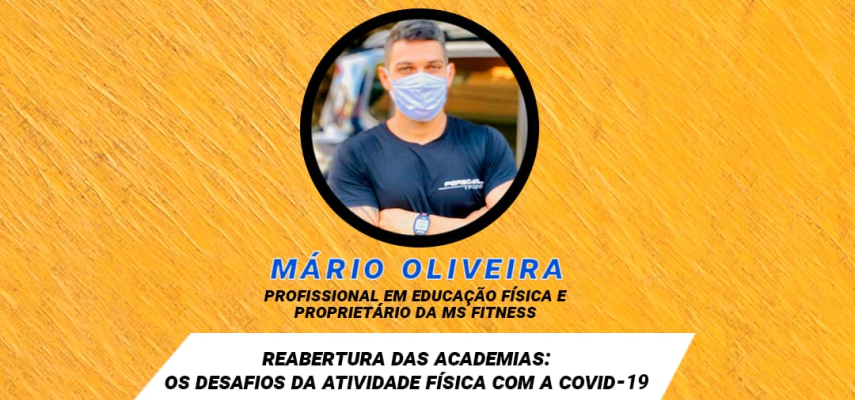 Live Câmara no Instagram abordará os desafios da atividade física com a Covid-19 nesta sexta