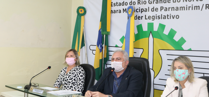 LDO 2021 e aprovação do "Mais Médicos" são destaques em sessão na Câmara de Parnamirim