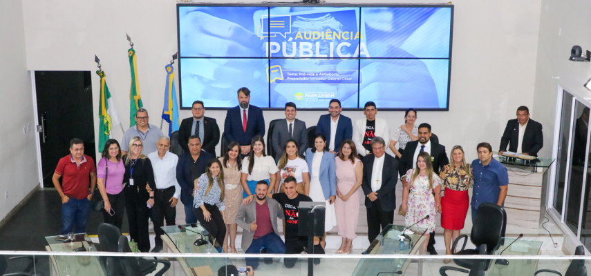 Tema do aborto é debatido em Audiência Pública na Câmara de Parnamirim