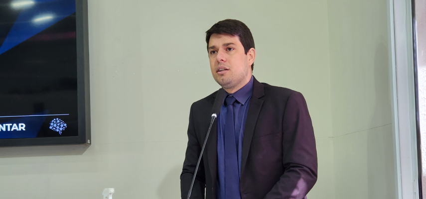 Vereador Gabriel César faz uso da tribuna 