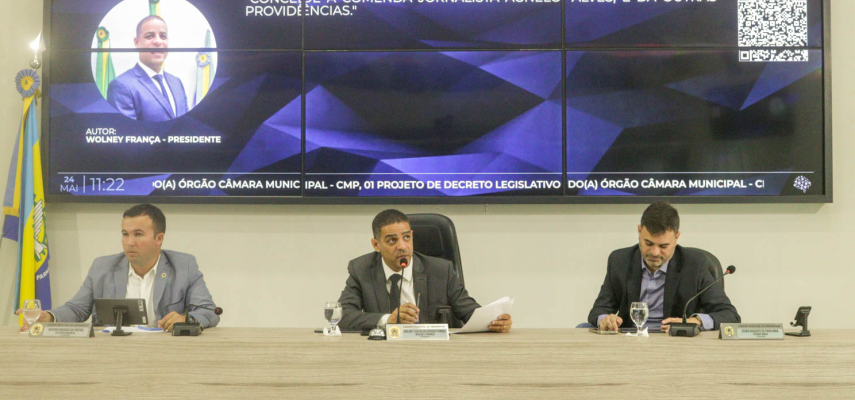 #DiretoDoPlenário: Câmara de Parnamirim realiza 44ª Sessão Ordinária