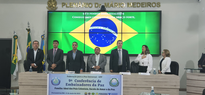 Conferência entrega títulos de Embaixadores da Paz na Câmara de Parnamirim