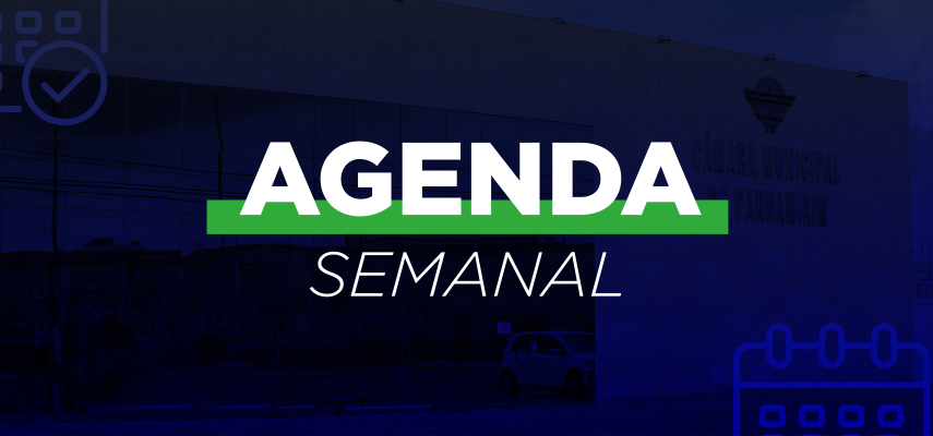 #AgendaCMP: Confira os principais eventos desta semana 15 a 28/05