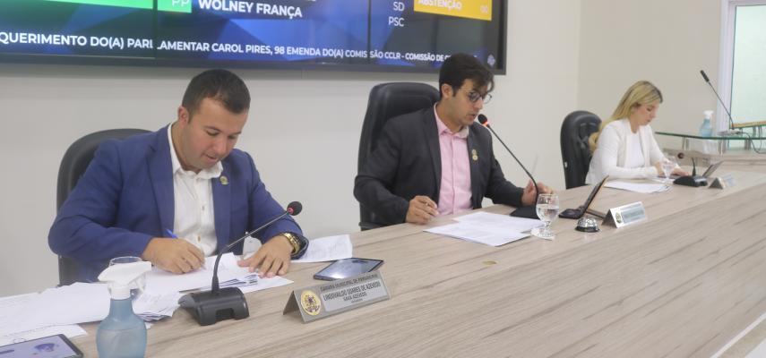 #DiretoDoPlenário: Câmara de Parnamirim realiza 34ª Sessão Ordinária