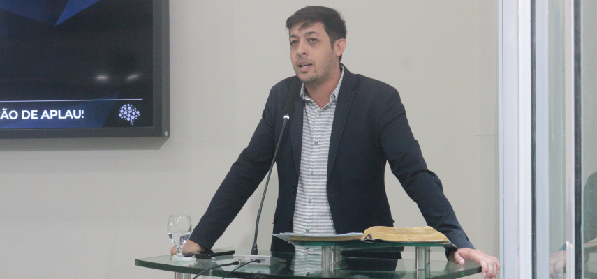 Vereadores Gustavo Negócio e Thiago Fernandes usam tribuna em 29ª Sessão Ordinária