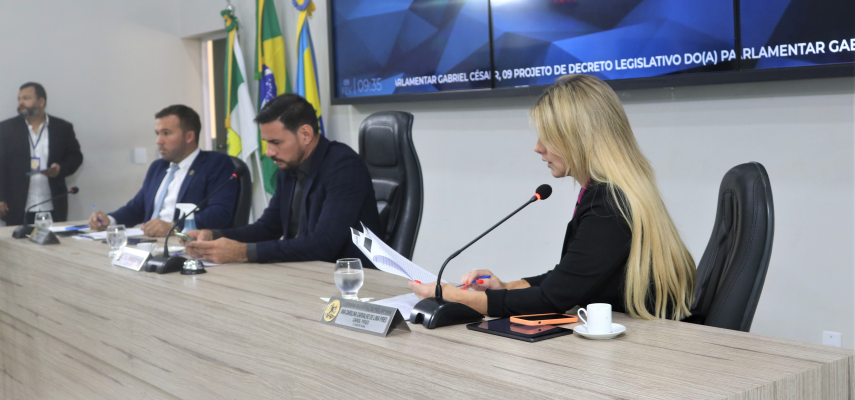 #DiretoDoPlenário: Vereadores discutem temas de interesse público durante 3ª Sessão Ordinária