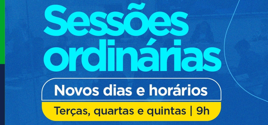 Câmara de Parnamirim altera dias e horários das sessões ordinárias