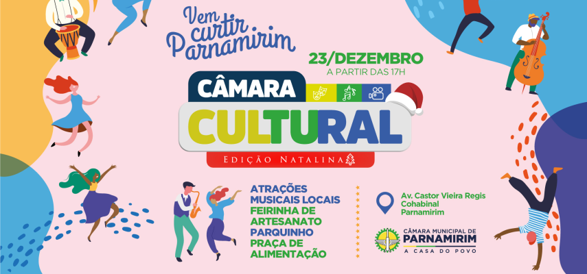 Largo da Cohabinal recebe o Projeto Câmara Cultural nesta sexta