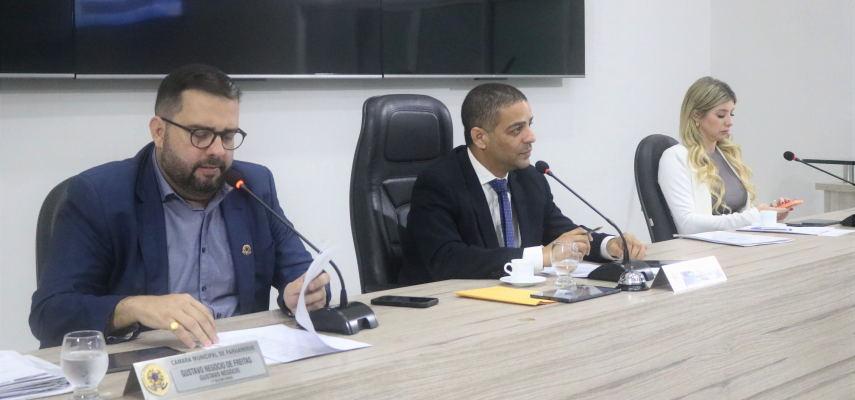 Câmara Municipal realiza três Sessões Ordinárias 