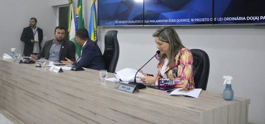108ª Sessão Ordinária aprovou três proposições 