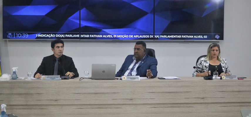 Projetos de lei são aprovados em duas sessões ordinárias