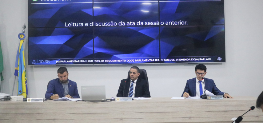 91ª Sessão Ordinária aprova novos Projetos de Lei para o município