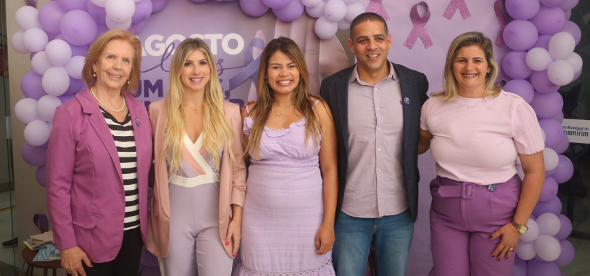 Agosto Lilás: Câmara Municipal prestigia mulheres em evento com palestras e serviços 