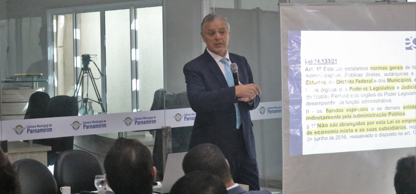 Capacitação sobre a nova Lei de Licitações e Contratos é iniciada nesta quinta