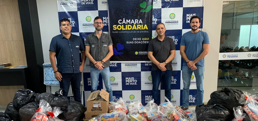 Doações ao Câmara Solidária continuam beneficiando famílias
