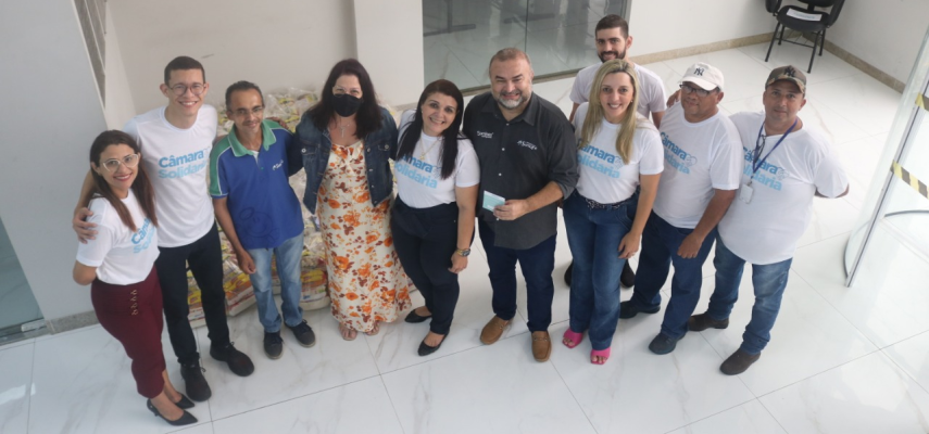 Empresários e comerciantes de Parnamirim fazem doação ao Câmara Solidária
