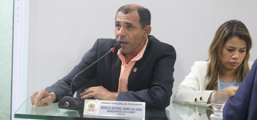 Vereador Marquinhos da Climep cobrou disponibilidade de profissionais na Maternidade Divino Amor