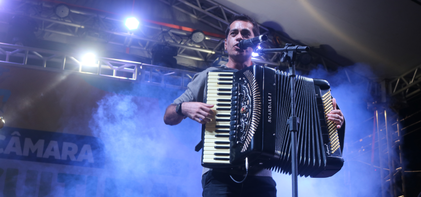 Naldinho Ribeiro encerra com muito forró o Câmara Cultural em Nova Parnamirim