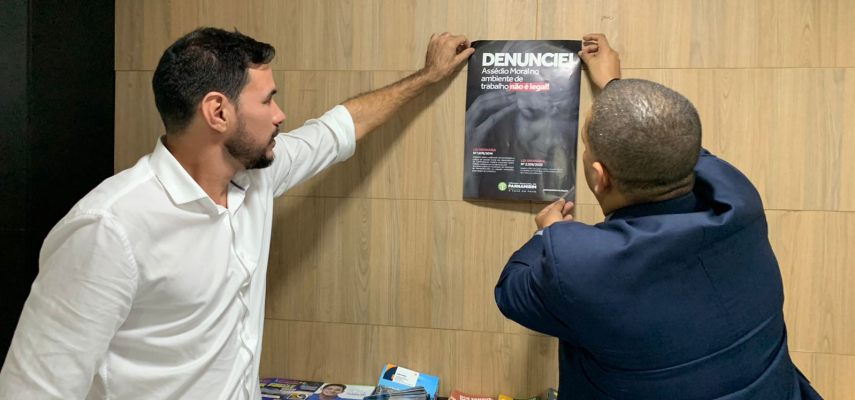 Câmara de Parnamirim lança campanha contra o assédio moral