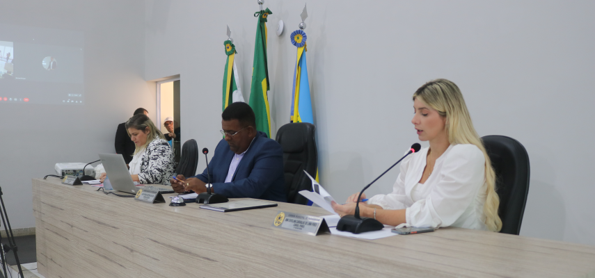 Proposições são aprovadas em sessão desta terça