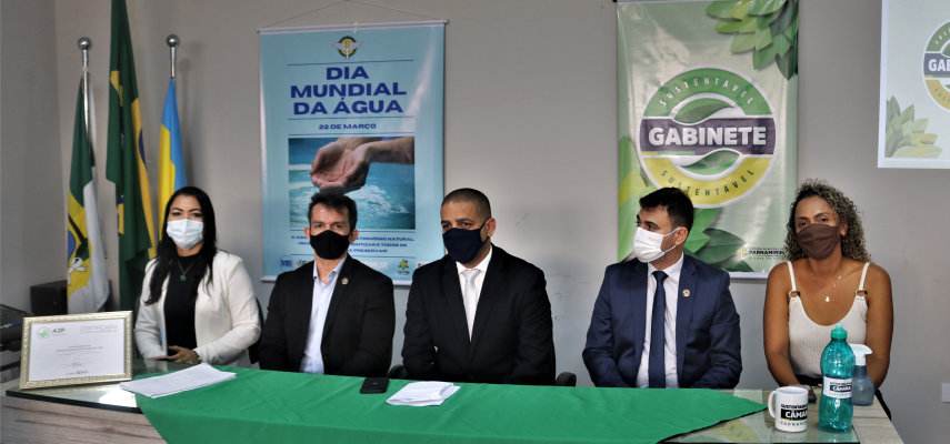 Câmara de Parnamirim lança projeto Gabinete Sustentável e firma compromisso com o meio ambiente