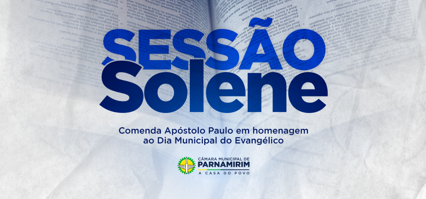 Comenda Mérito Apóstolo Paulo será entregue nesta quinta-feira (7)