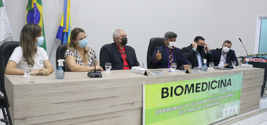 Audiência Pública sobre a Implantação do Plano de Cargos e Carreiras dos Biomédicos é realizada nesta quinta-feira