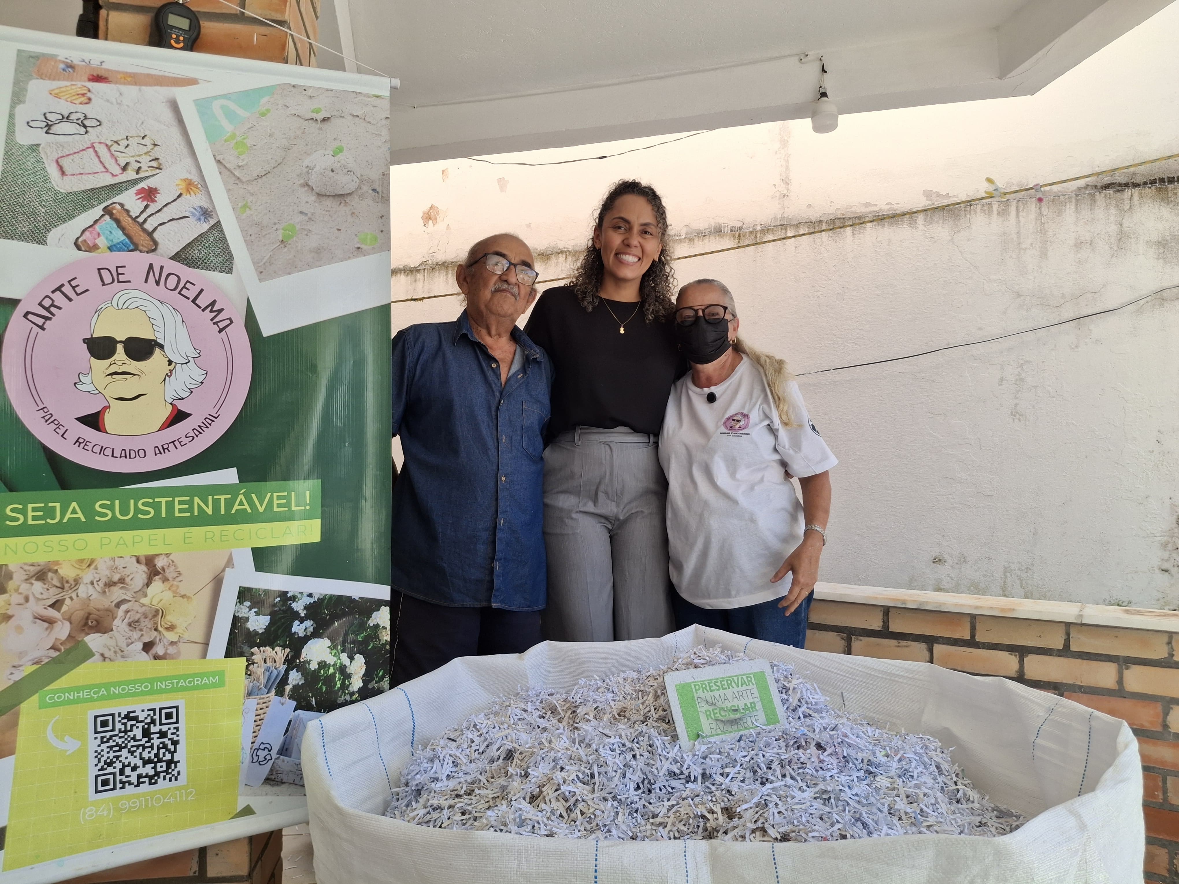 Câmara de Parnamirim realiza entrega de material para reciclagem