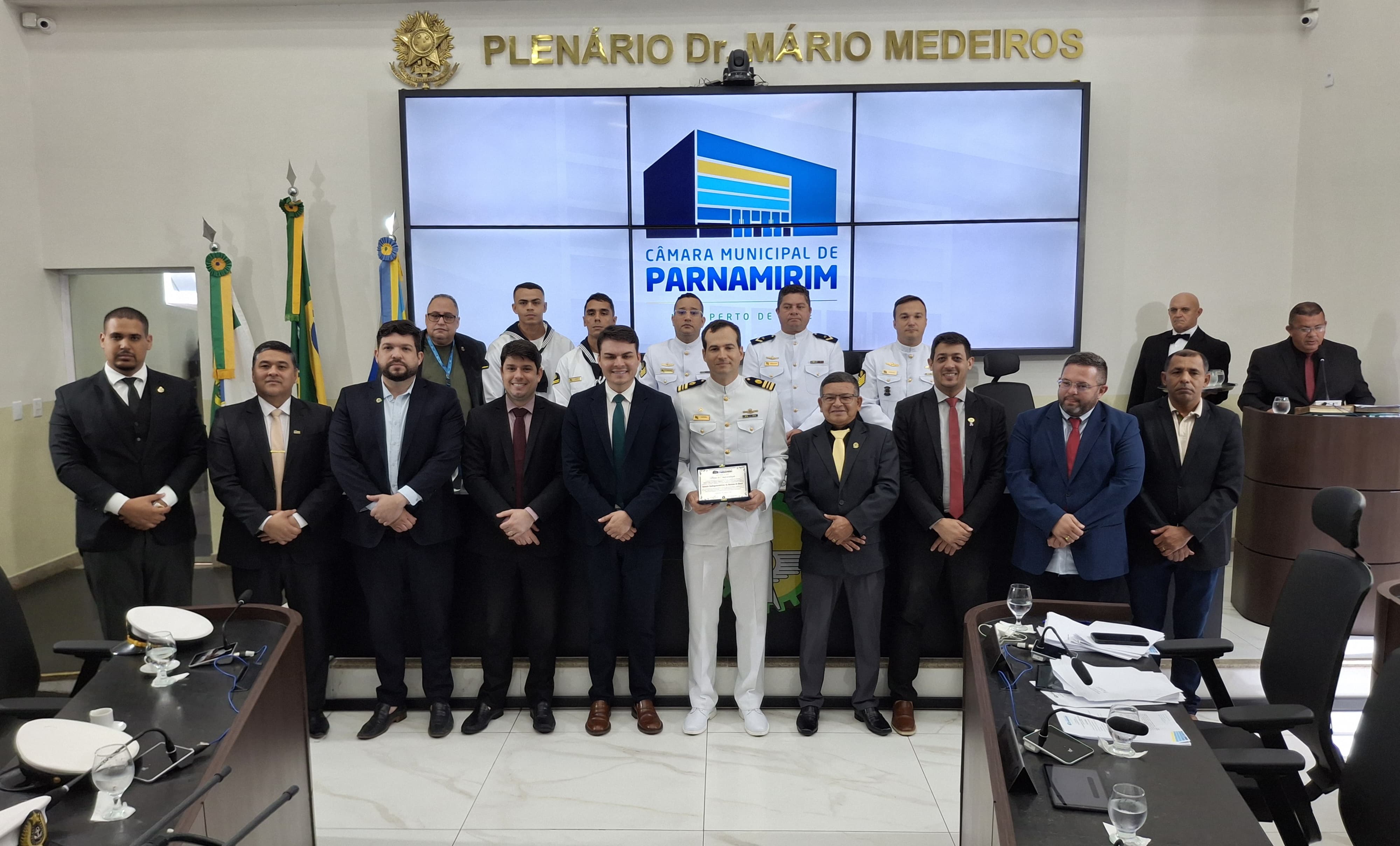 Sessão Solene homenageia Marinha do Brasil
