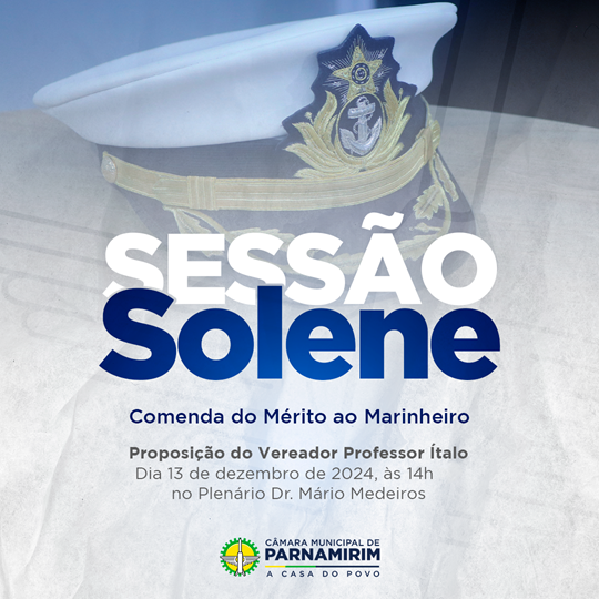 Comenda do Mérito ao Marinheiro será entregue nesta sexta