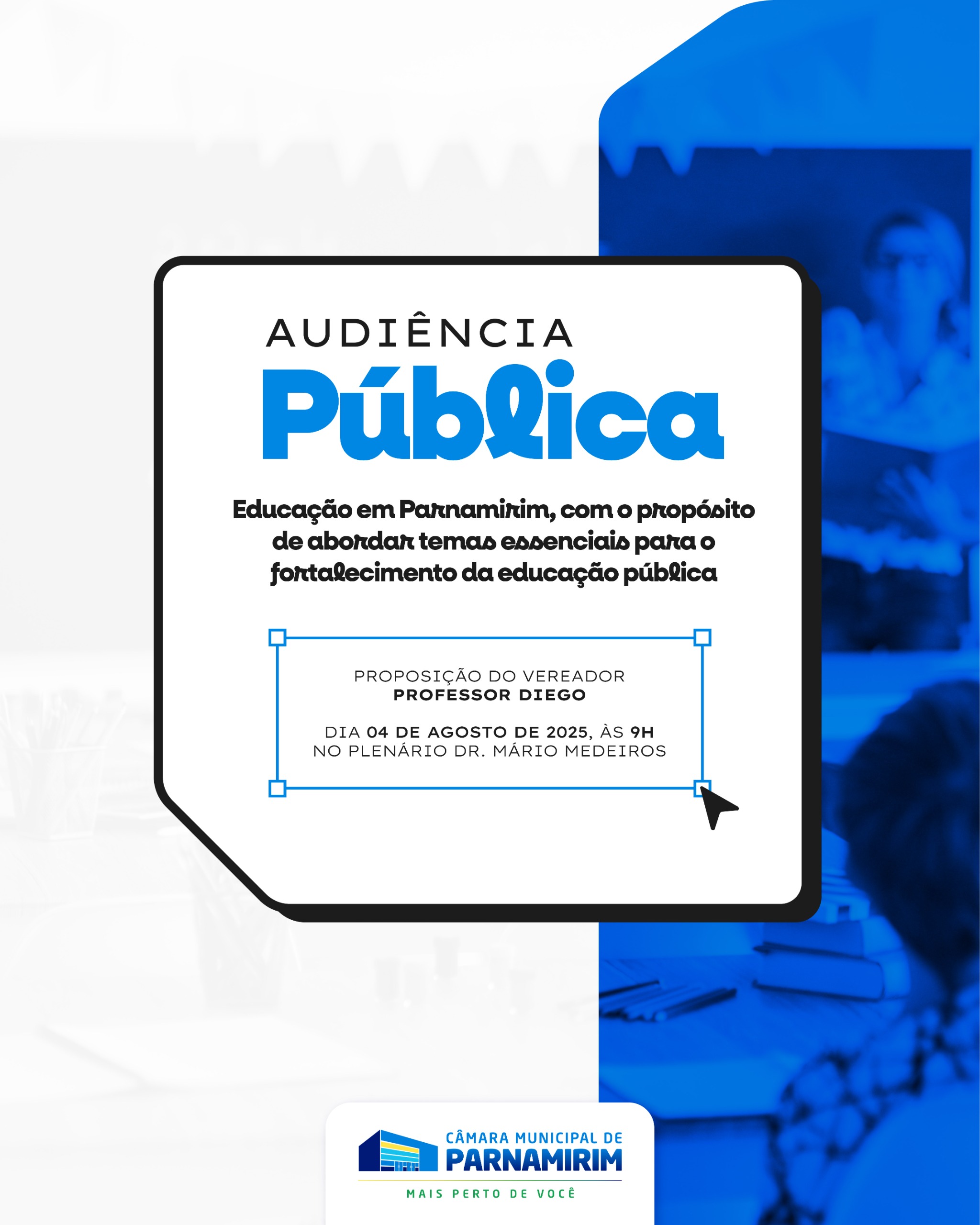 camara-realiza-audiencia-publica-para-debater-desafios-da-educacao-em-parnamirim