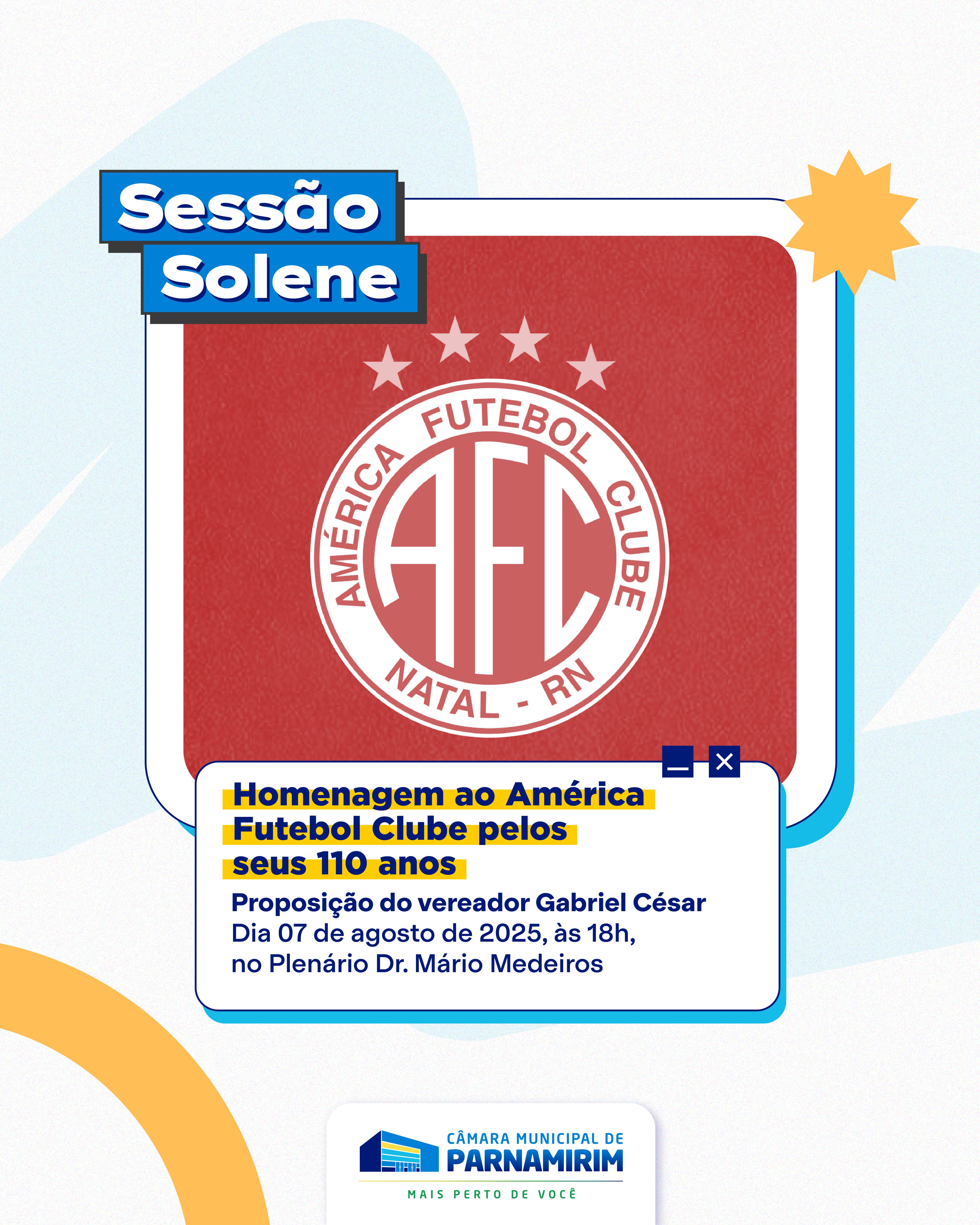 camara-de-parnamirim-promovera-sessao-solene-de-homenagem-ao-america-fc