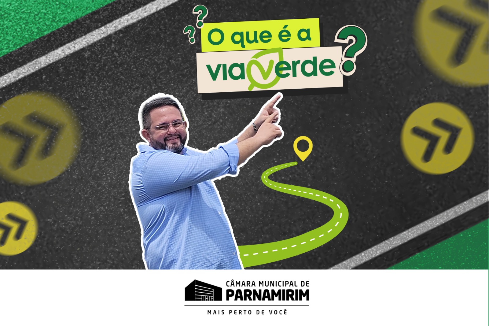Vereador Jonas Godeiro destaca importância da Via Verde para a mobilidade em Parnamirim