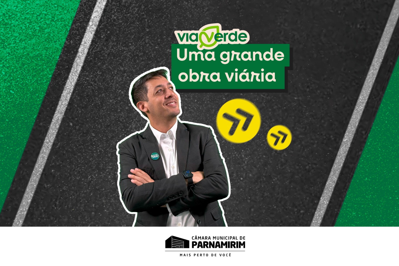 Thiago Fernandes: Projeto Via Verde promete transformar mobilidade em Parnamirim