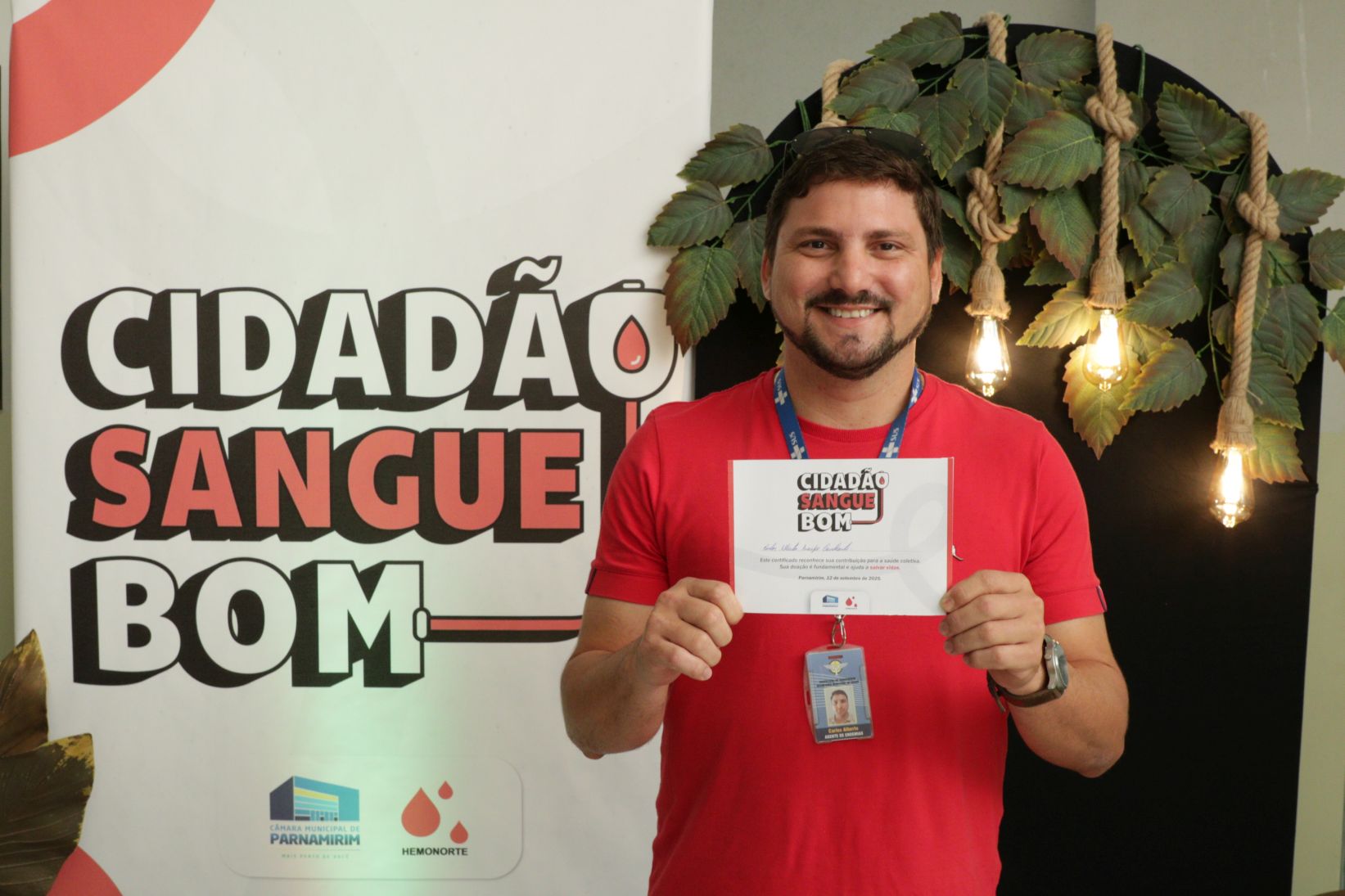 Campanha "Cidadão Sangue Bom" recebe quase 100 doações de sangue