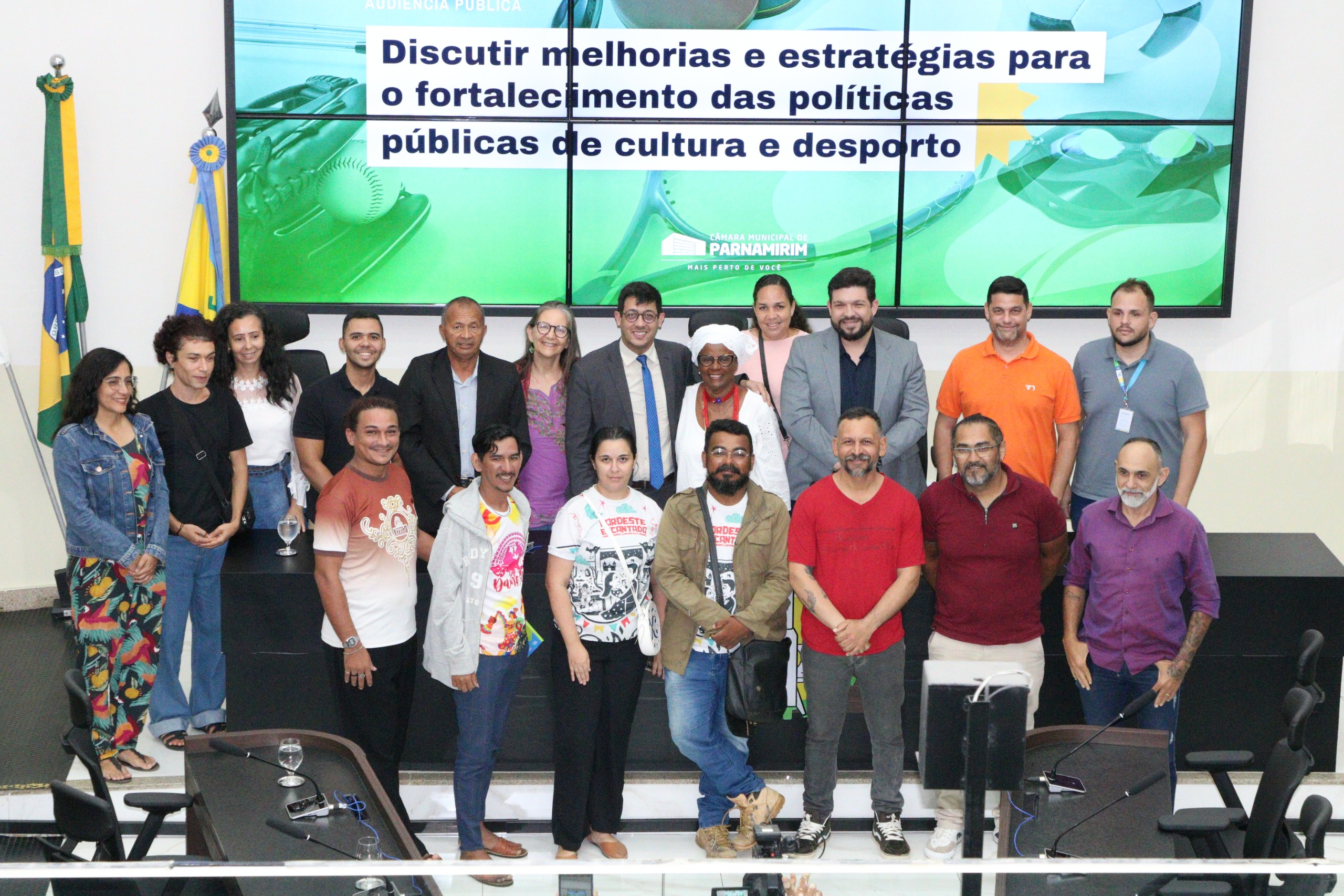 Audiência Pública na Câmara de Parnamirim debate fortalecimento das políticas de Cultura e Desporto