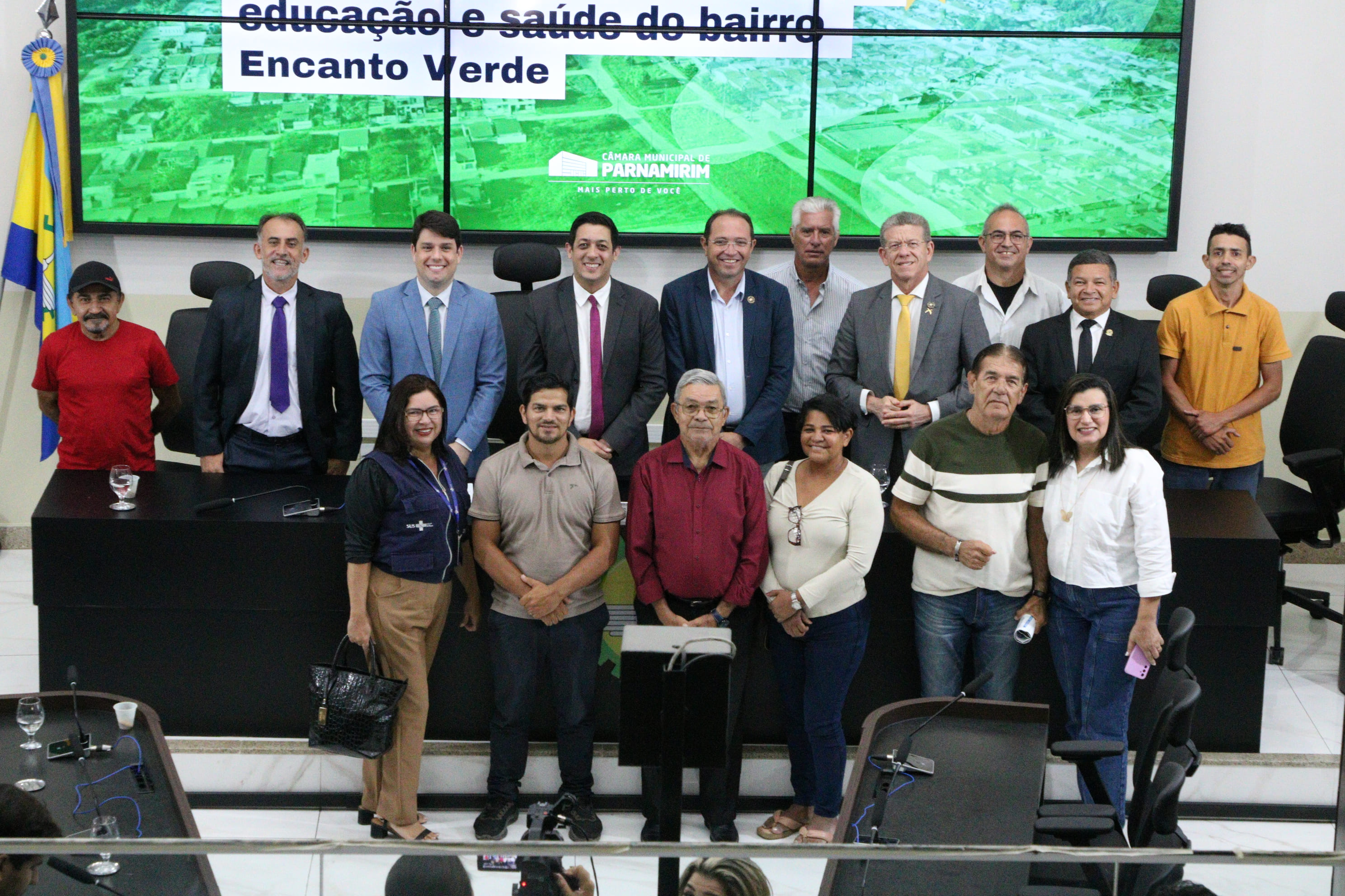 Audiência pública debate problemas de infraestrutura no bairro de Encanto Verde em Parnamirim