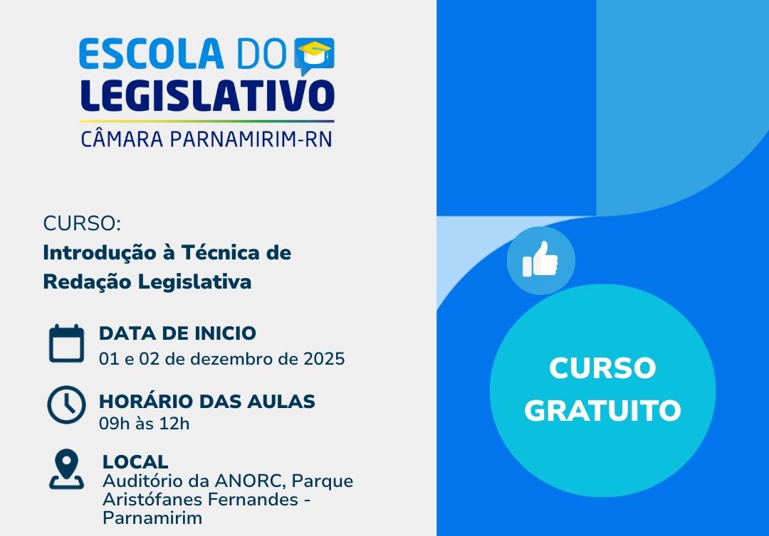 Escola do Legislativo promove curso de Introdução à Técnica de Redação Legislativa