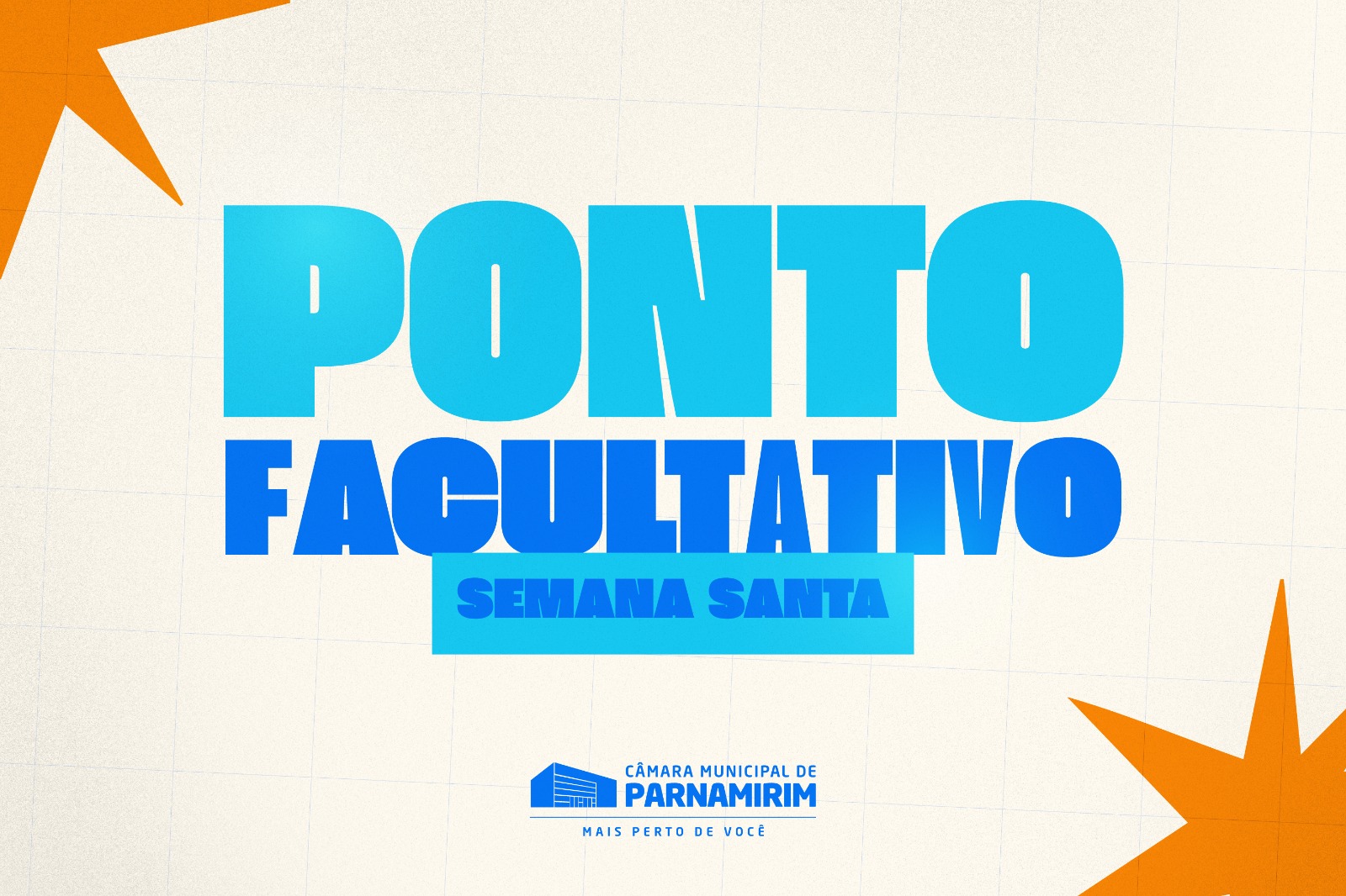 Câmara Municipal terá ponto facultativo nesta quinta-feira (2)