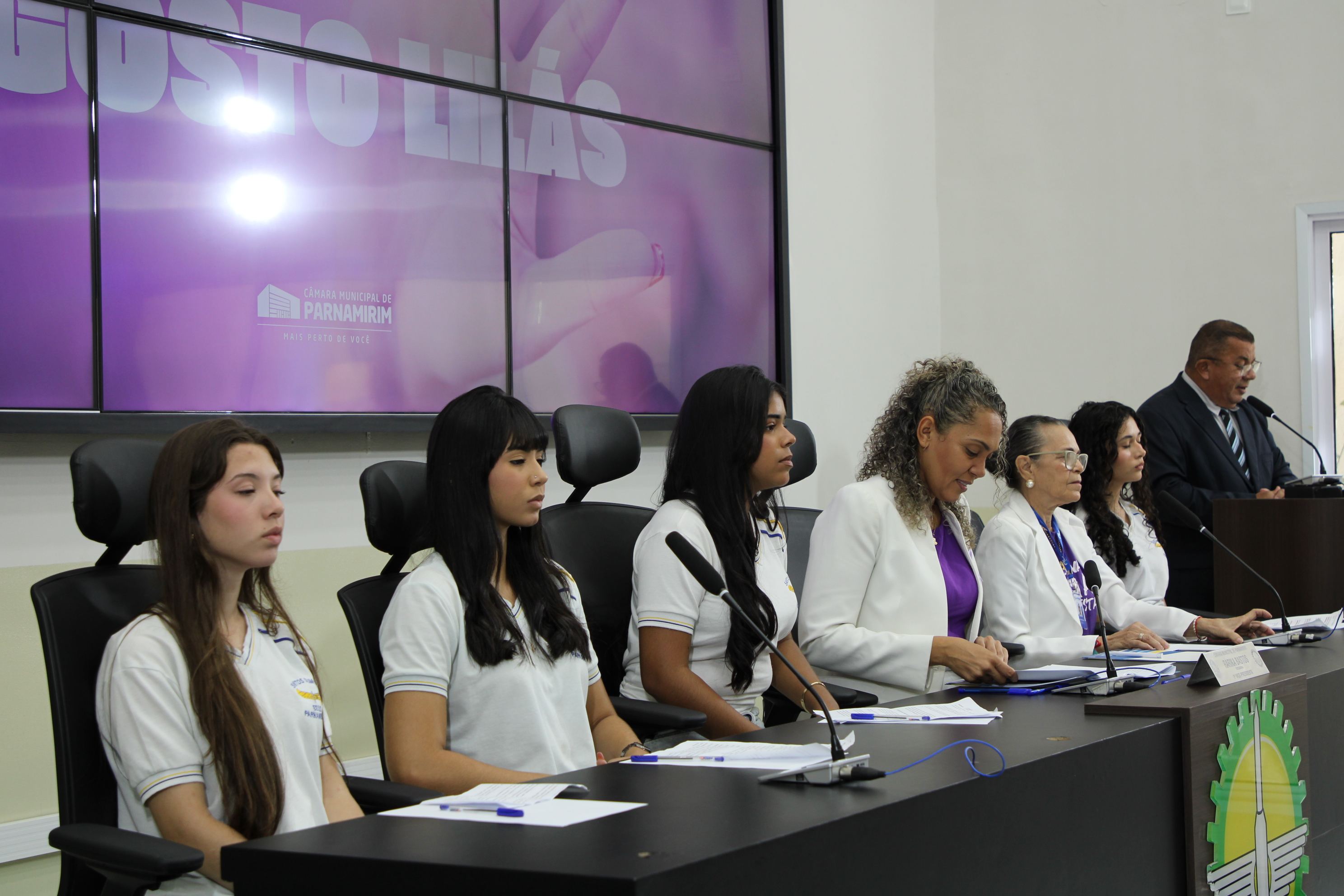 Agosto Lilás é tema de Audiência Pública na Câmara Municipal de Parnamirim
