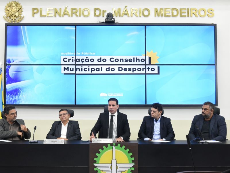01/07/2025 - Audiência pública sobre criação do Conselho de Desportos