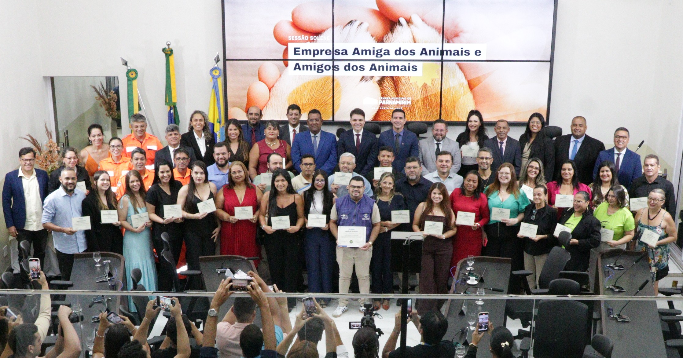 01.12.2025 | Sessão soelene Empresa Amiga dos Animais, e Amigos dos Animais