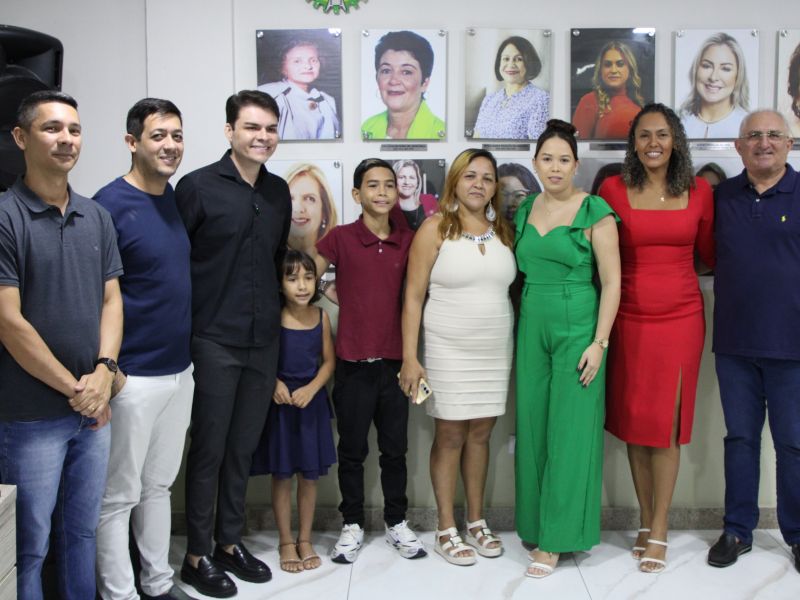 Homenagem à ex-vereadora Gizelda Paiva