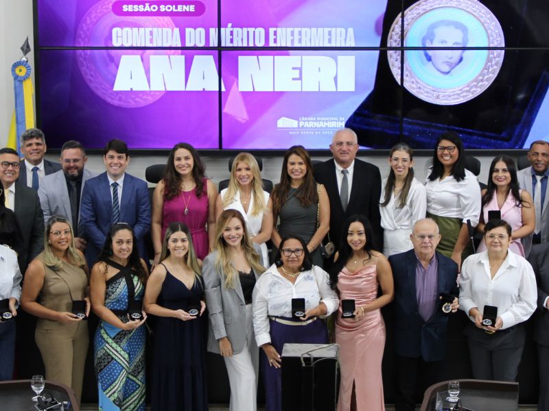 Sessão Solene comenda Ana Neri