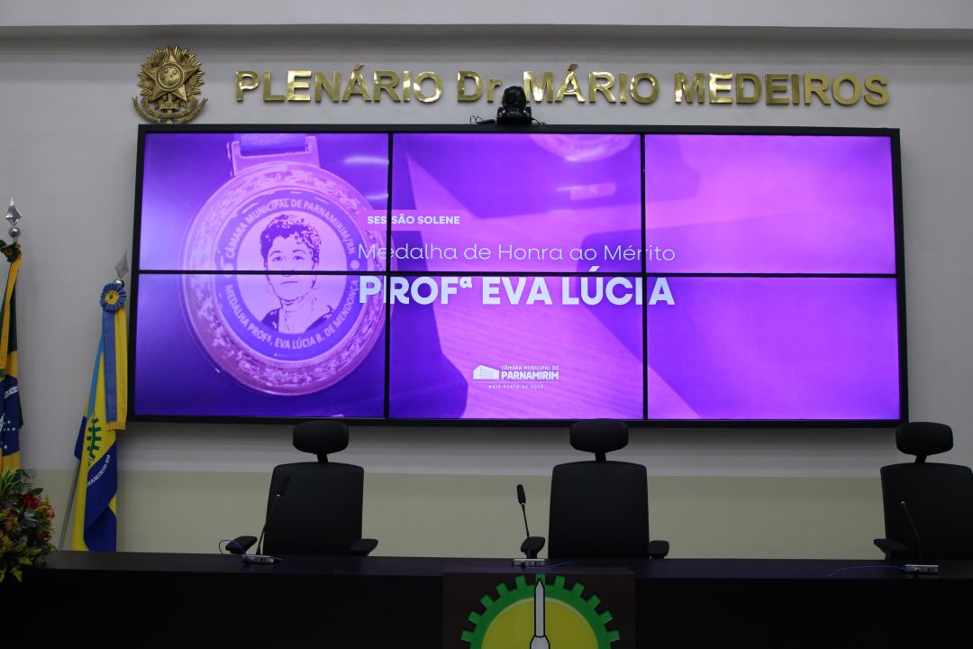 13.03.2026 | Sessão solene comenda professora Eva Lúcia - Foto 2