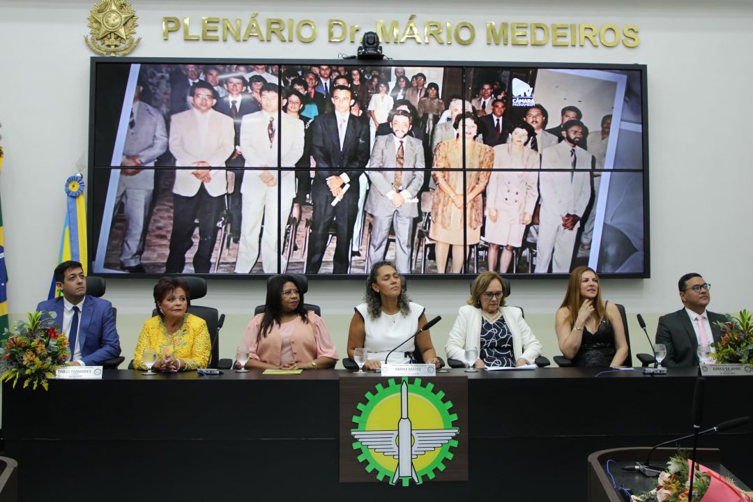 13.03.2026 | Sessão solene comenda professora Eva Lúcia - Foto 19