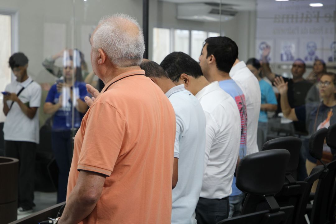 Missa e Visita da imagem peregrina de Nossa Senhora de Fátima - Foto 8